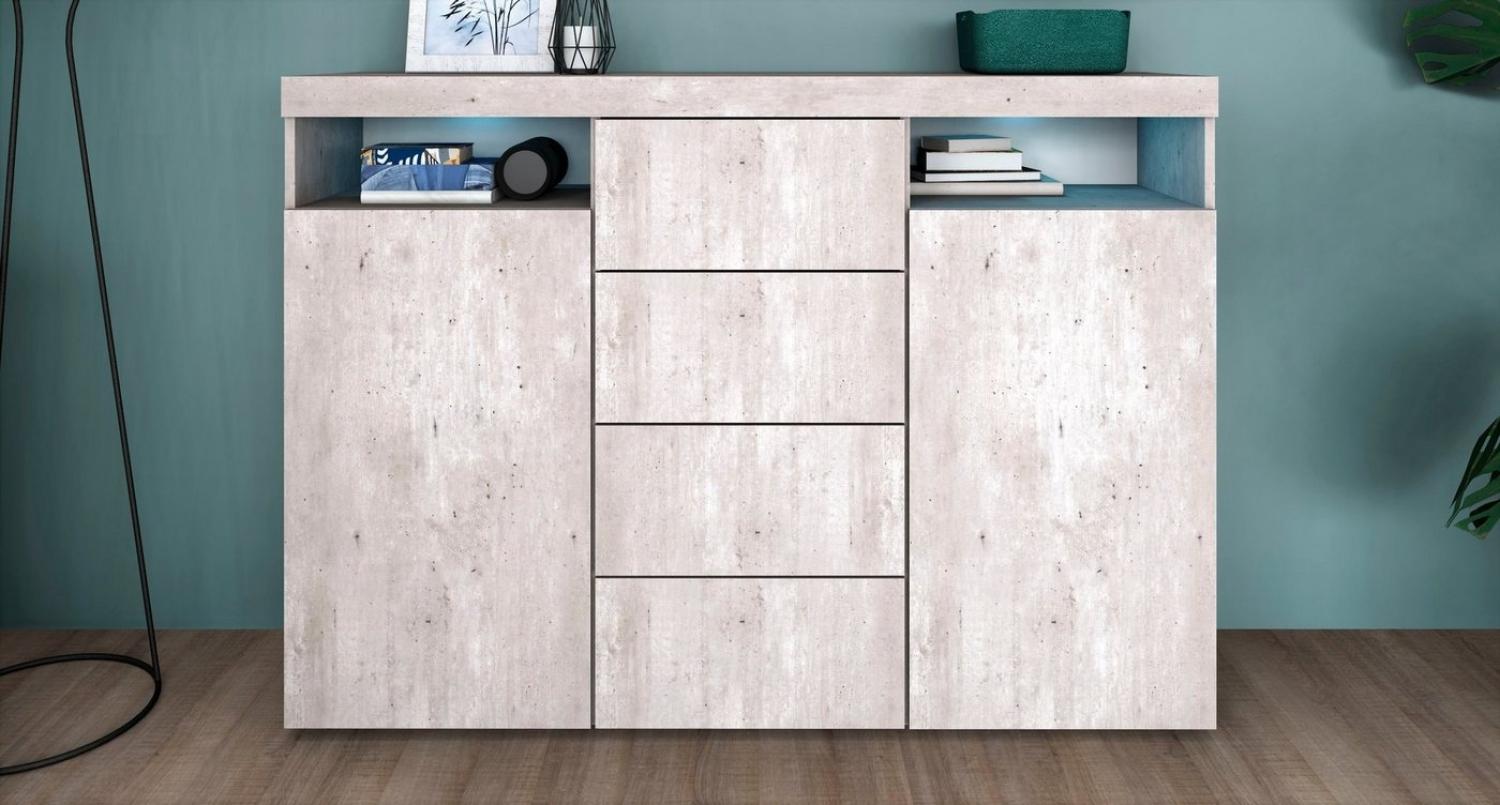 borchardt Möbel Highboard Kapstadt, Breite 139 cm Bild 1