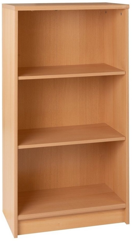 Stella Trading Optimus Regal, Holzwerkstoff, One Size, Buche Nachbildung, Regal 3 / schmal 2 E-Böden Bild 1