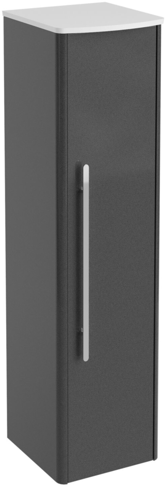 Lanzet CLASSICO Midischrank, Anthrazit/Weiß, rechts Bild 1