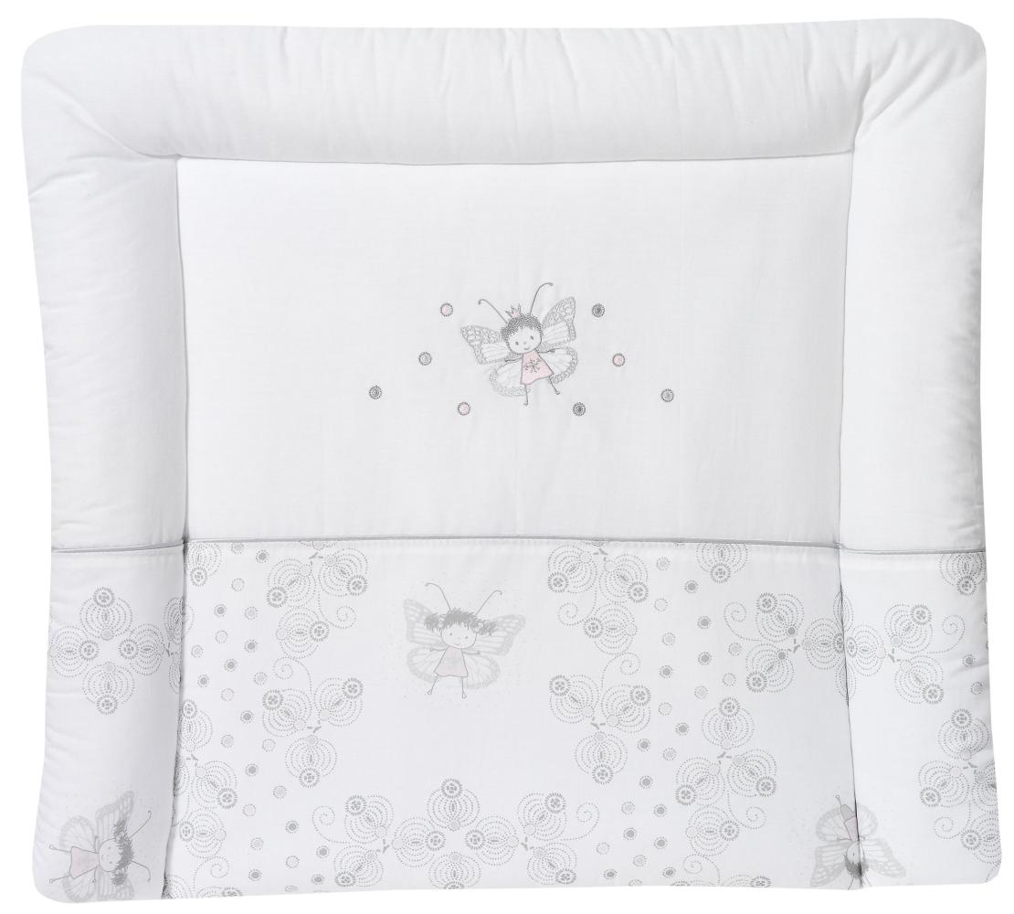 Schardt- Wickelauflage Kleine Fee rosa 70x80 cm (BxH), Stickerei Motiv Fee Bild 1