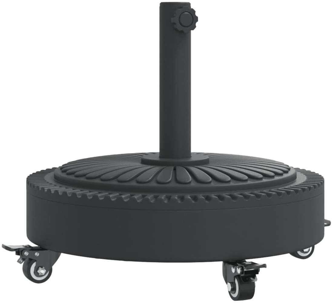 vidaXL Sonnenschirmständer mit Rollen für Ø38/48 mm Mast 27 kg Rund 4007982 Bild 1