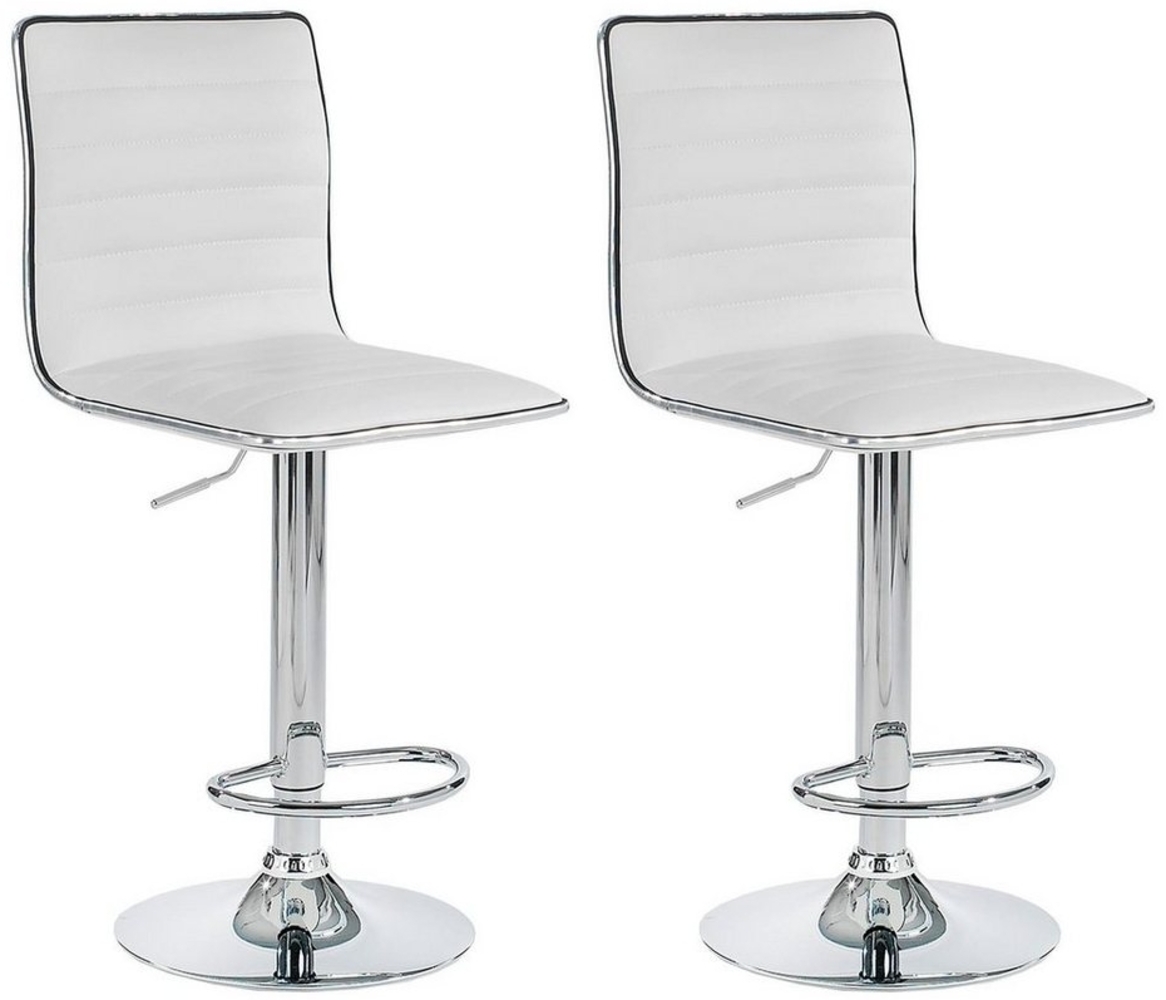 IDIMEX Barhocker ROCA, Barhocker Barstuhl Lounge Hocker Tresen Stuhl Kunstleder 2er Pack Farb Bild 1