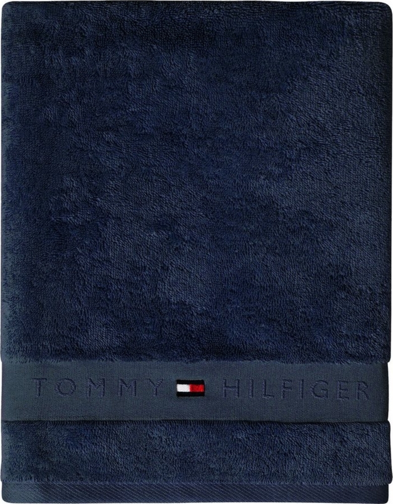 #1 Topseller Handtücher Tommy Hilfiger Handtuch LEGEND, Navy, Baumwolle (1-St) Bild 1