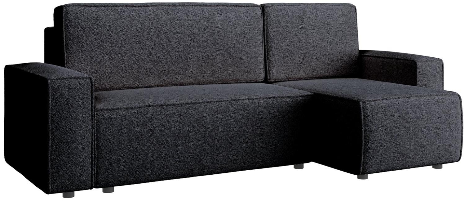 Selsey Copertino - Ecksofa beidseitig montierbar mit Schlaffunktion, wasserabweisend, grau Bild 1