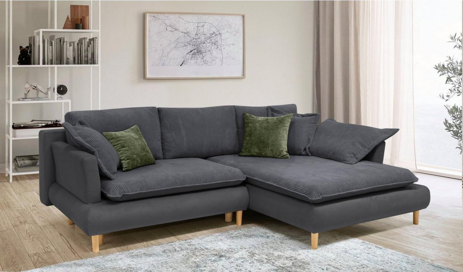 COLLECTION AB Ecksofa Mandela L-Form, mit Bettfunktion und Bettkasten Bild 1