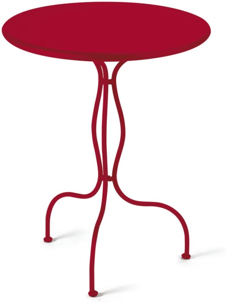 Tisch Rondo Ø 60 cm rot Bild 1