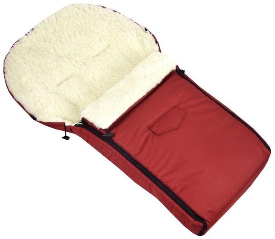 BambiniWelt by Rafael K. Fußsack Winterfußsack Babyfußsack Fußsack Kinderwagen Wolle universal 90cm Bild 1