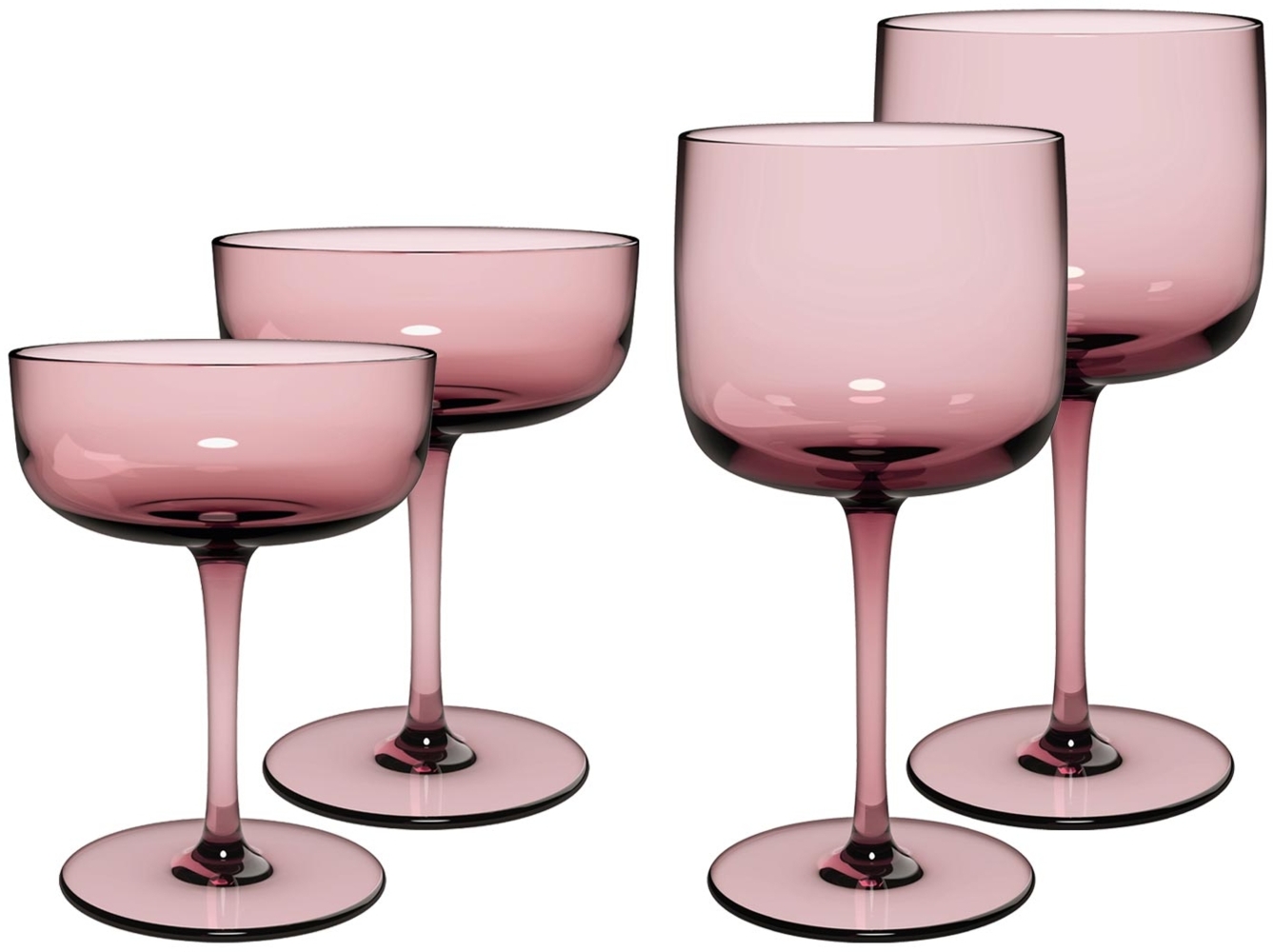 like. by Villeroy & Boch Like Glass Wein- und Sektgläser Set 4-teilig Grape - DS Bild 1