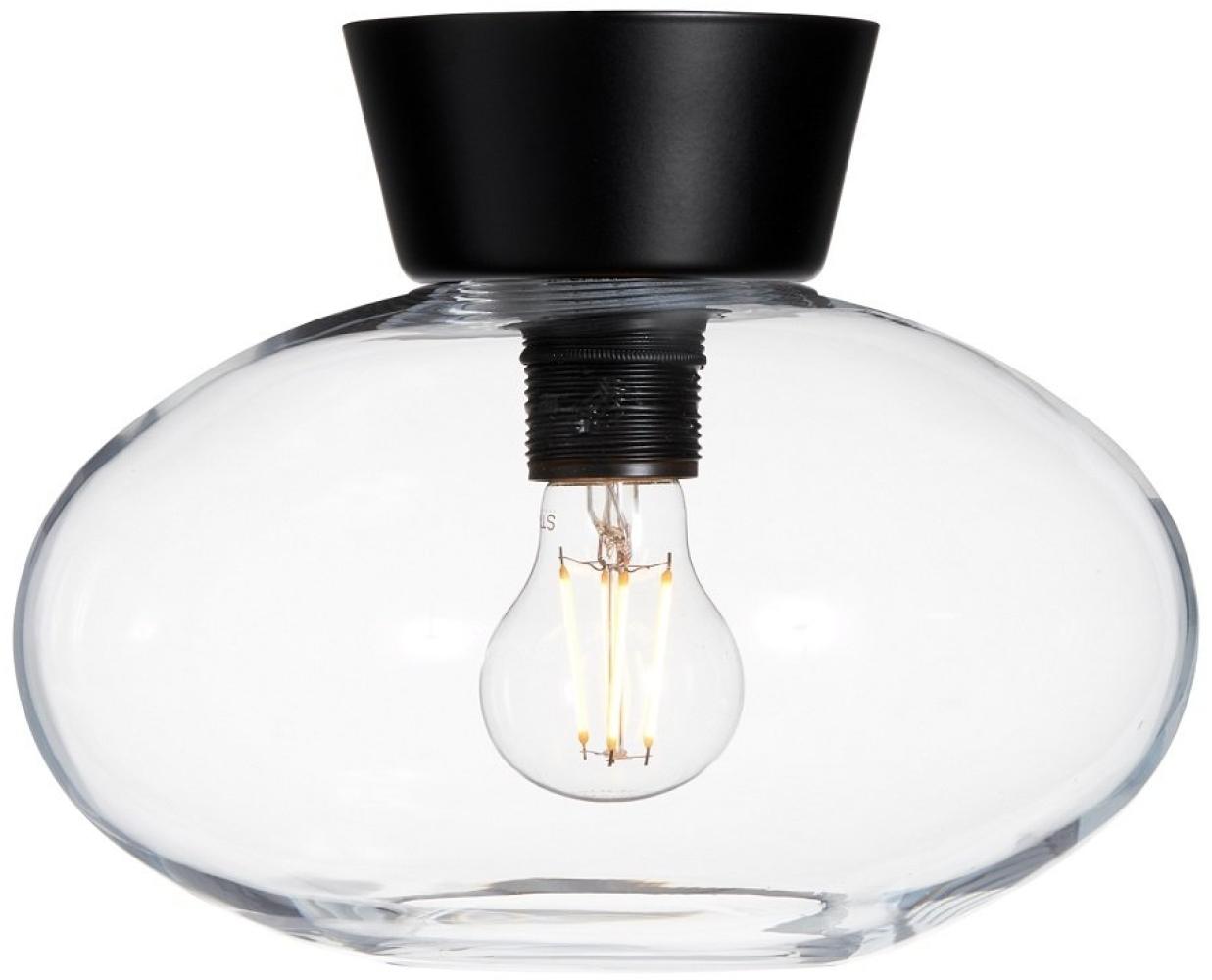 BELID Leuchten No. 22360718 Deckenleuchte Bullo Schwarz klar 27cm E27 Bild 1