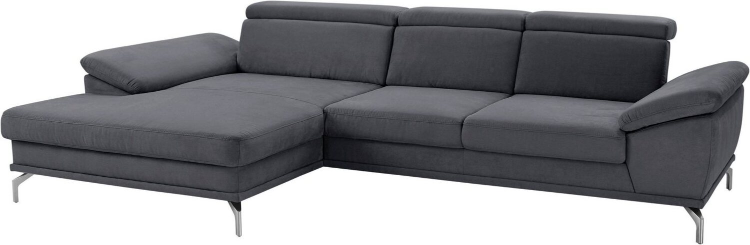 sit&more Ecksofa Scorpio L-Form, inklusive Sitztiefenverstellung, wahlweise mit Kopfverstellung Bild 1
