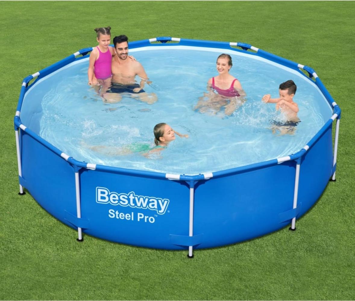 Bestway Pool Steel Pro 305x76 cm 3202556 Bild 1