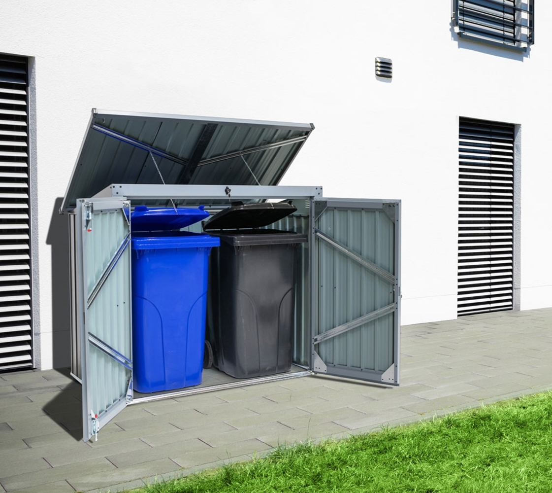 Westmann Stahl Mülltonnenbox und Gerätebox | Bild 1