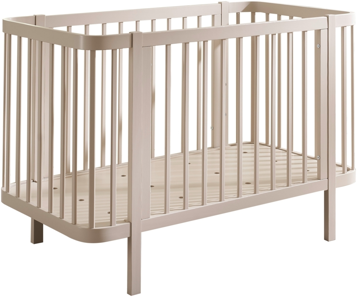 Babybett >PEPPINI< in Kaschmir, Nadelholz massiv - 74x84x145cm (BxHxT) Bild 1