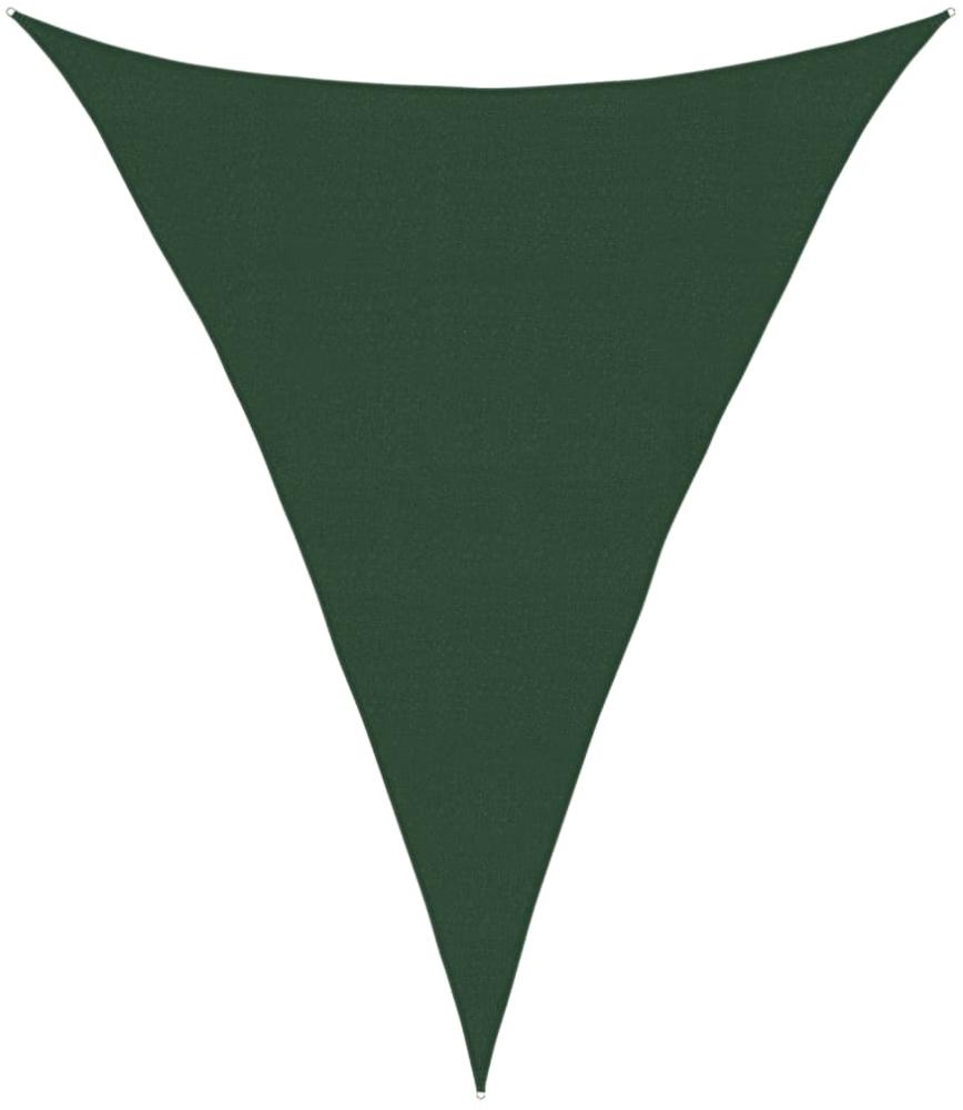 vidaXL Sonnensegel 160 g/m² Dunkelgrün 4x5x5 m HDPE 311481 Bild 1