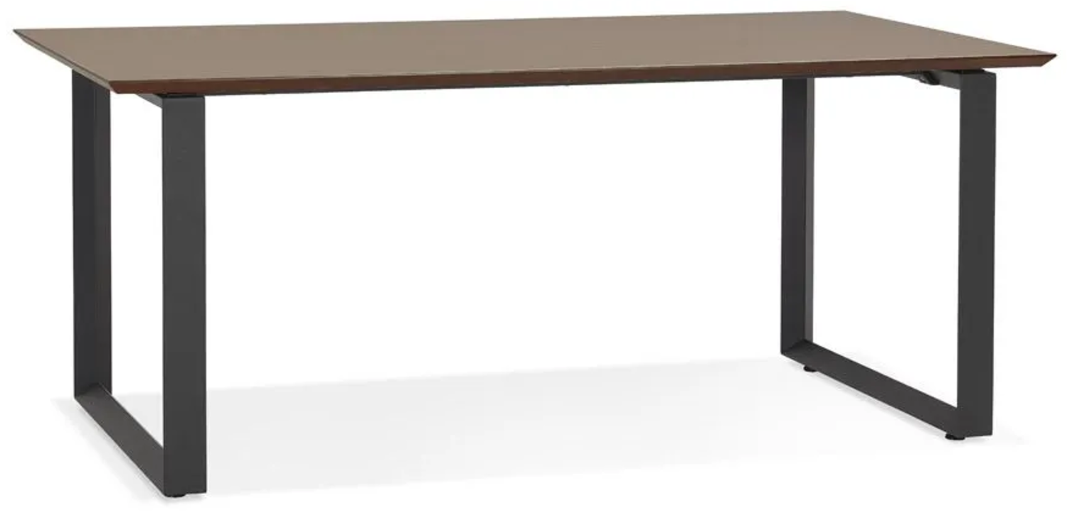 Kokoon Design Schreibtisch Clemence Metall Wallnuss Bild 1