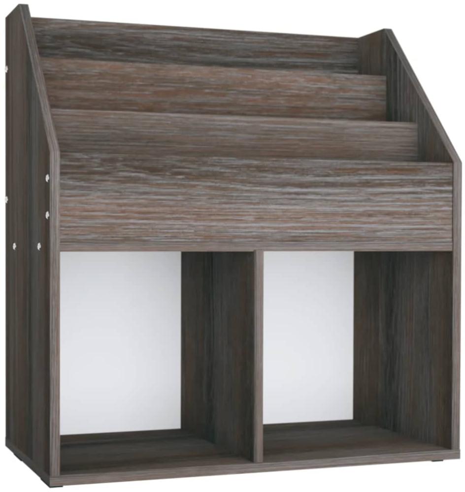 vidaXL Kinder-Bücherregal Grau Sonoma-Eiche 71x30x78,5cm Holzwerkstoff 339526 Bild 1