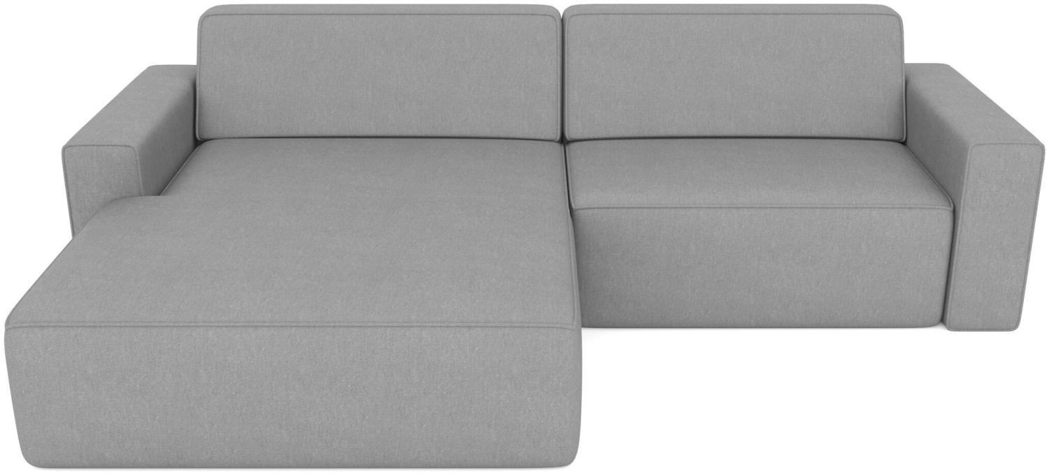 Stylefy Frodo Ecksofa Links Velours Türkis Bild 1