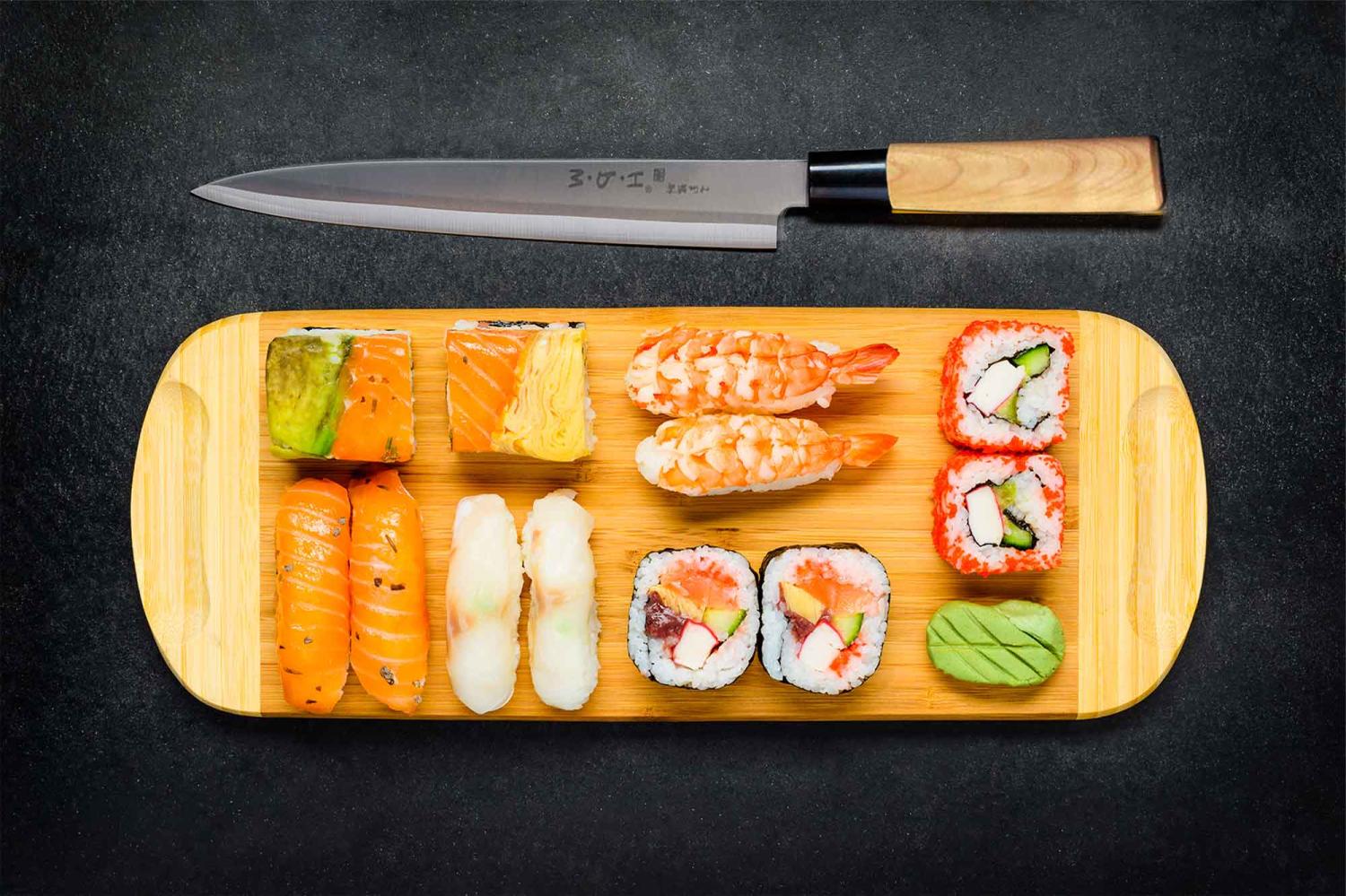 Ein Messer viele Namen Sashimi Sushi Yanagiba Knife Das Fischmesser für viele Anwendungen Bild 1