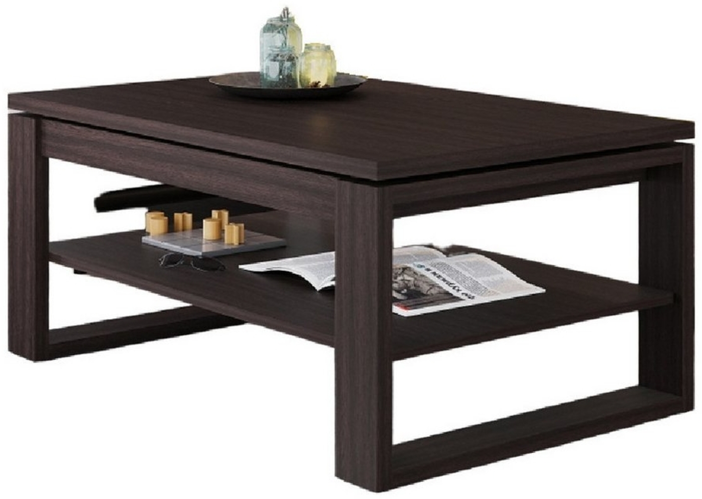 designimpex Couchtisch Design Multifunktionstisch Nuo Arbeitstisch Tisch Ablage Esstisch Bild 1