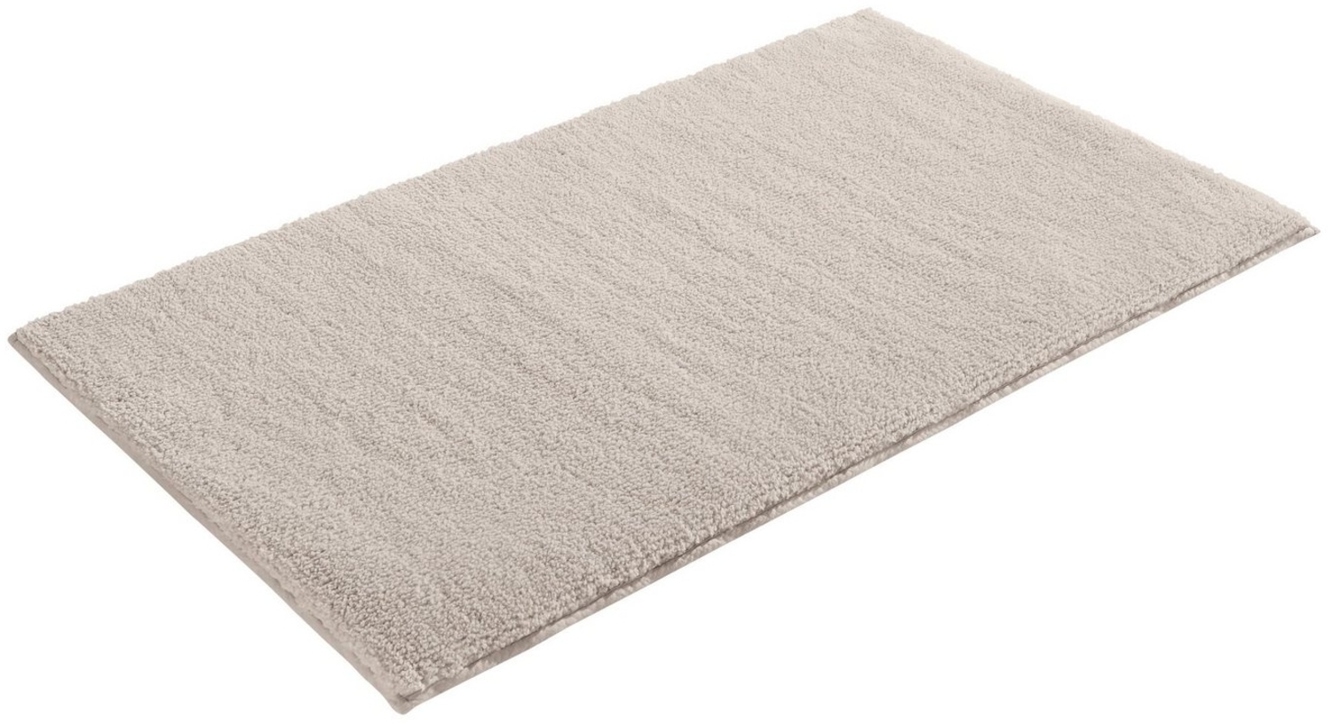 my home Badematte Vanessa, Badvorleger, Badezimmer Teppich, Höhe 10 mm, rutschhemmend beschichtet, fußbodenheizungsgeeignet, schnell trocknend, strapazierfähig, Polyester, rechteckig, Badteppich, weiche Haptik, unifarben Bild 1