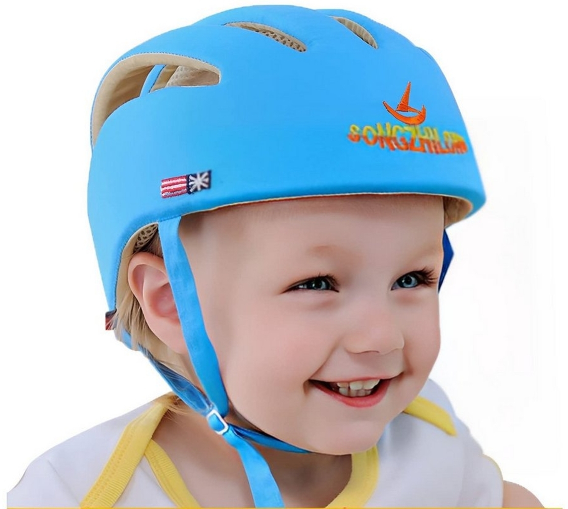 RWEUOQ Kinderhelm Verstellbarer Kinderhelm Kinderhelm Baby-Kopfschutz atmungsaktiv, leichter Babyhelm Springen Laufen für Kleinkinder 6–24 Monate Bild 1