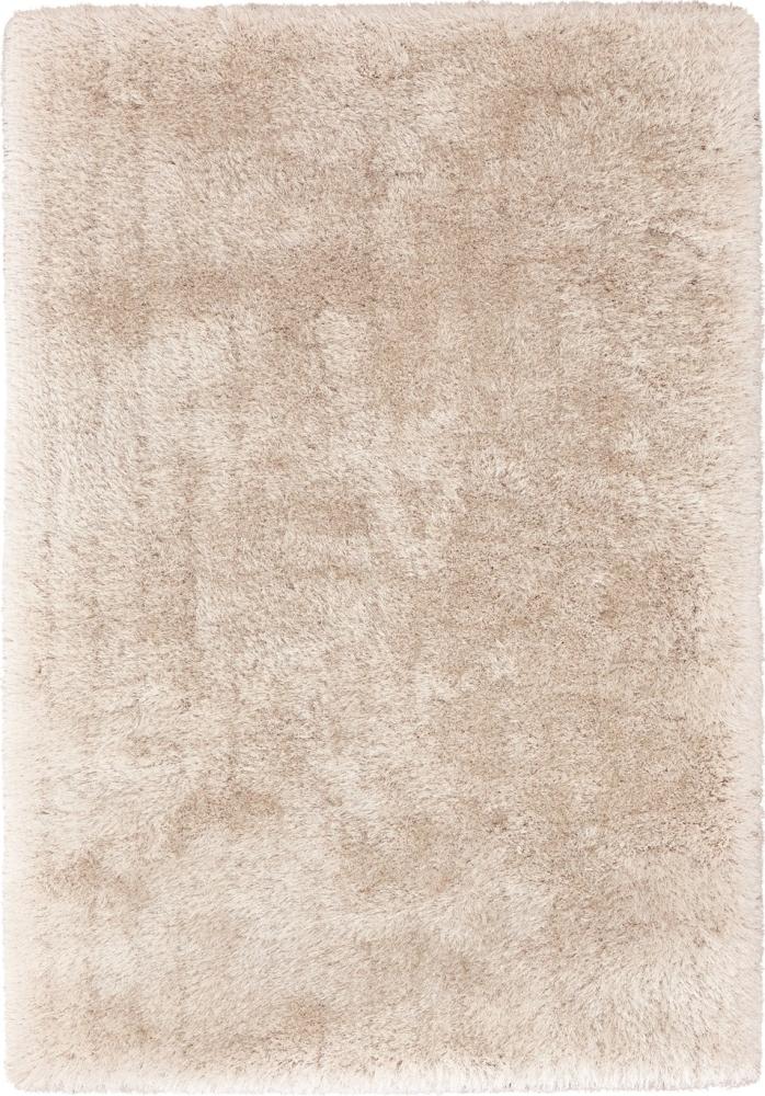 Hochflorteppich Halia 100 Beige 80 x 150 cm Bild 1