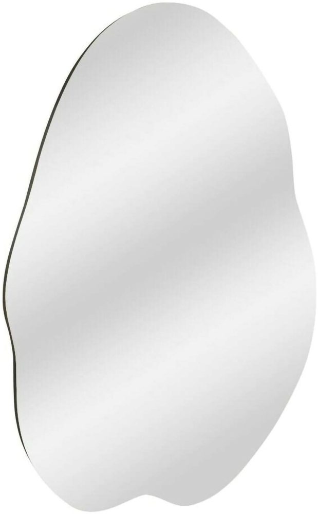 Dmora Spiegel Freya, Spiegel mit Rahmen, Wanddekorationsartikel, Spiegeldekoration, 60x2h85 cm, Schwarz Bild 1