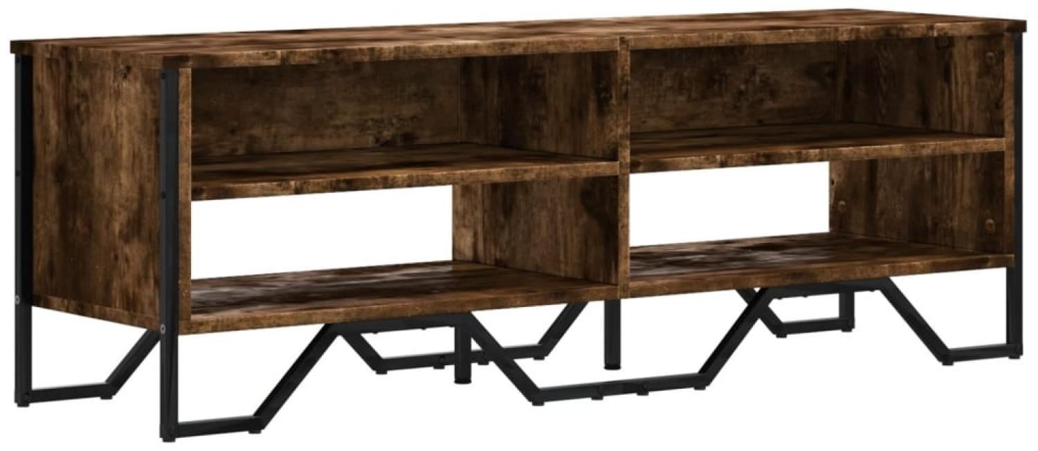 vidaXL TV-Schrank Räuchereiche 122x34x41 cm Holzwerkstoff 848571 Bild 1