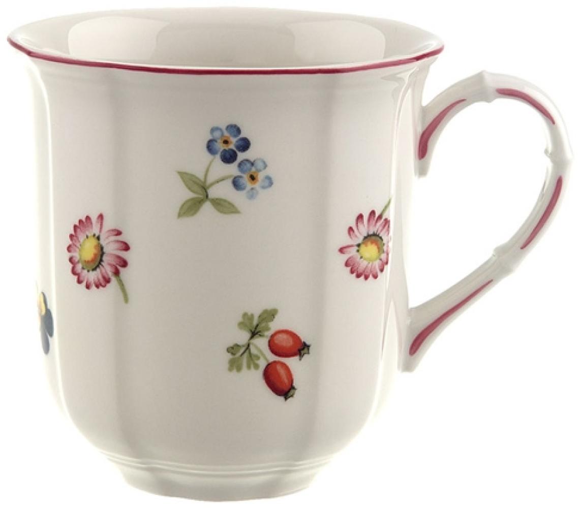 Villeroy & Boch Vorteilset 2 Stück Petite Fleur Becher mit Henkel weiß 1023954870 und Geschenk + Spende Bild 1