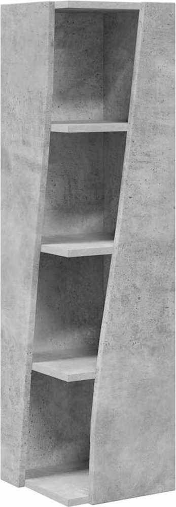 vidaXL Eckschrank Weiß 27,5 x 27 x 102 cm Holzwerkstoff 889848 Bild 1