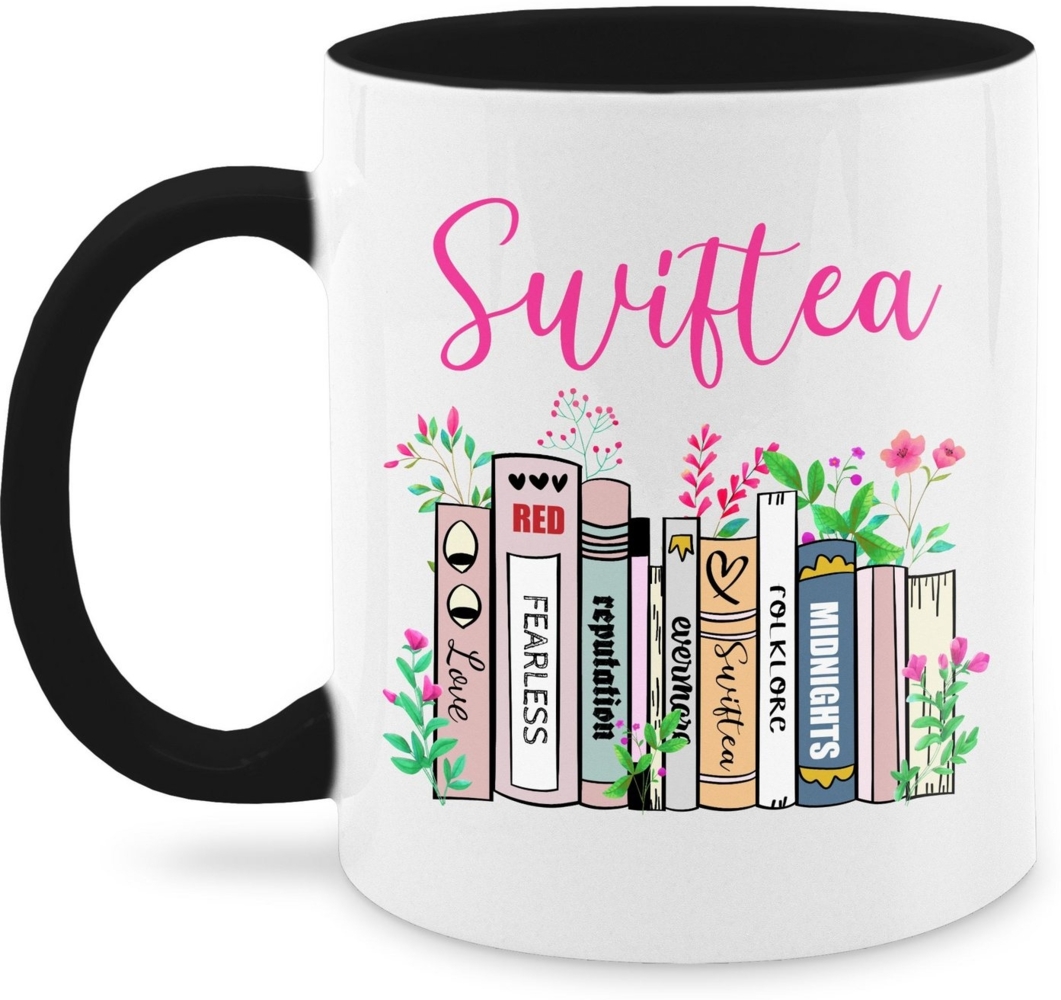 Shirtracer Tasse Swiftea Fan Merch, Geschenkidee für Fans, Taylor Fan Geschenk, Keramik, Statement Bild 1