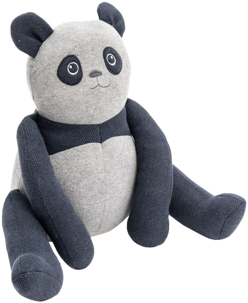 Smallstuff Panda Kissen Denim Blau denim Bild 1