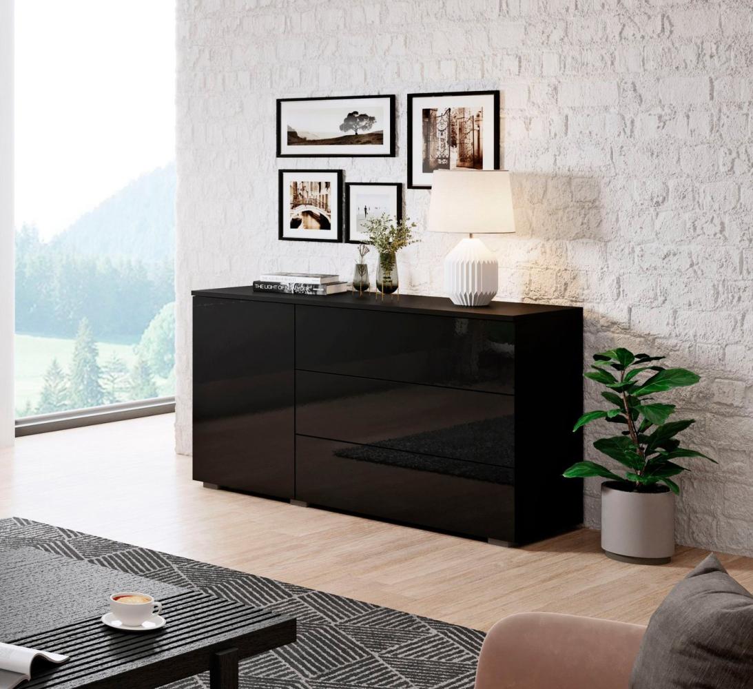 INOSIGN Sideboard PARIS (1 St), Moderne 110cm breite grifflose Kommode, vielseitig einsetzbar Bild 1