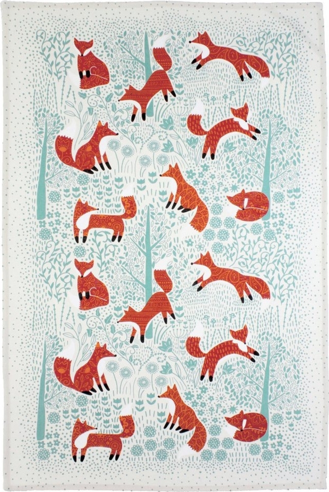 Ulster Weavers Geschirrtuch Foraging Fox, (Set, 1-tlg, 1-teilig), 100% Baumwolle 48x74cm Küchentuch Bild 1