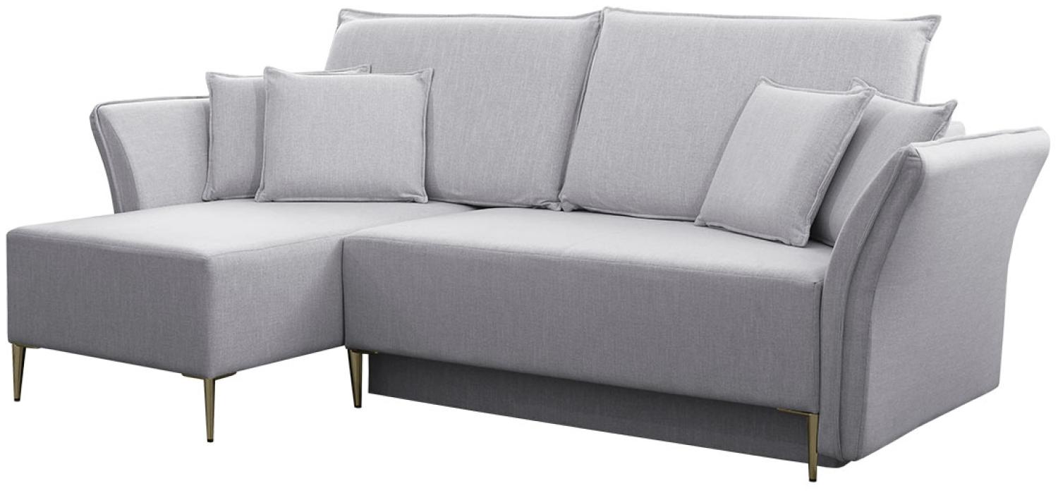 Ecksofa Mokoli (Farbe: Terra 6, Füße: Gold) Bild 1