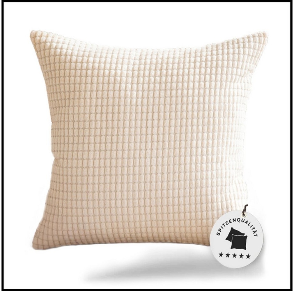 LIVINA HOME Kissenbezug Premium Kissenbezüge, Dekokissen Couchkissen Sofakissen, Kissenhülle, (2 Stück), Kuschelkissen Kissenhülle, Kissen Bezug Set, Valentinstag Angebot! Bild 1