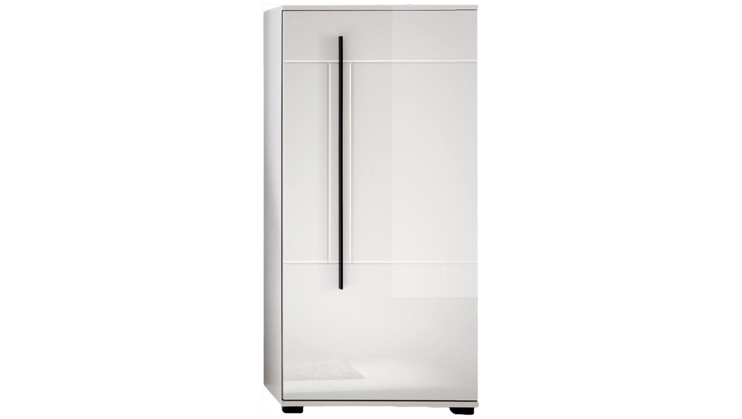 Stylefy Artana Highboard Weiß Matt | Weiß Hochglanz Bild 1
