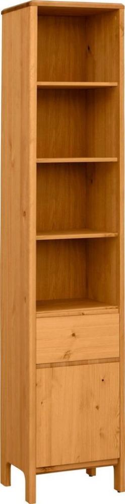 OTTO products Hochschrank Jorrick Breite 40 cm, Massivholz Kiefer mit Bio Öl/Wachs behandelt Bild 1