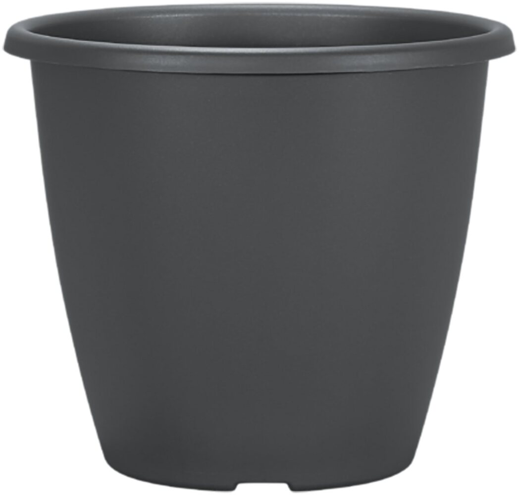 Geli Blumentopf Geli Pflanztopf Nevada Anthrazit Ø 20 cm – Robuster Kunststoff (1 St) Bild 1