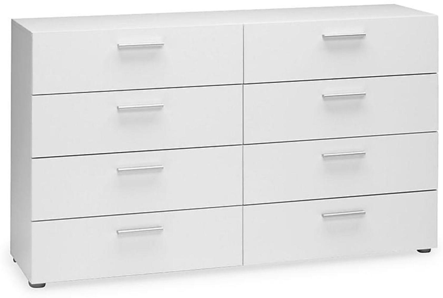 Tvilum Pfeffer Chest, Engineered Wood, Holz, White Bild 1