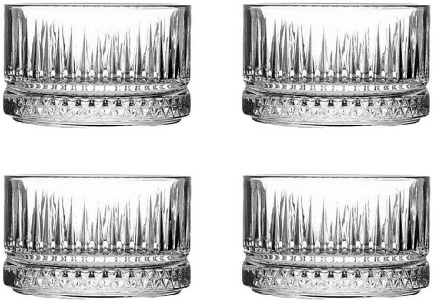 Pasabahce Elysia Snackschale, 4-fach, 230 cc, transparent Bild 1