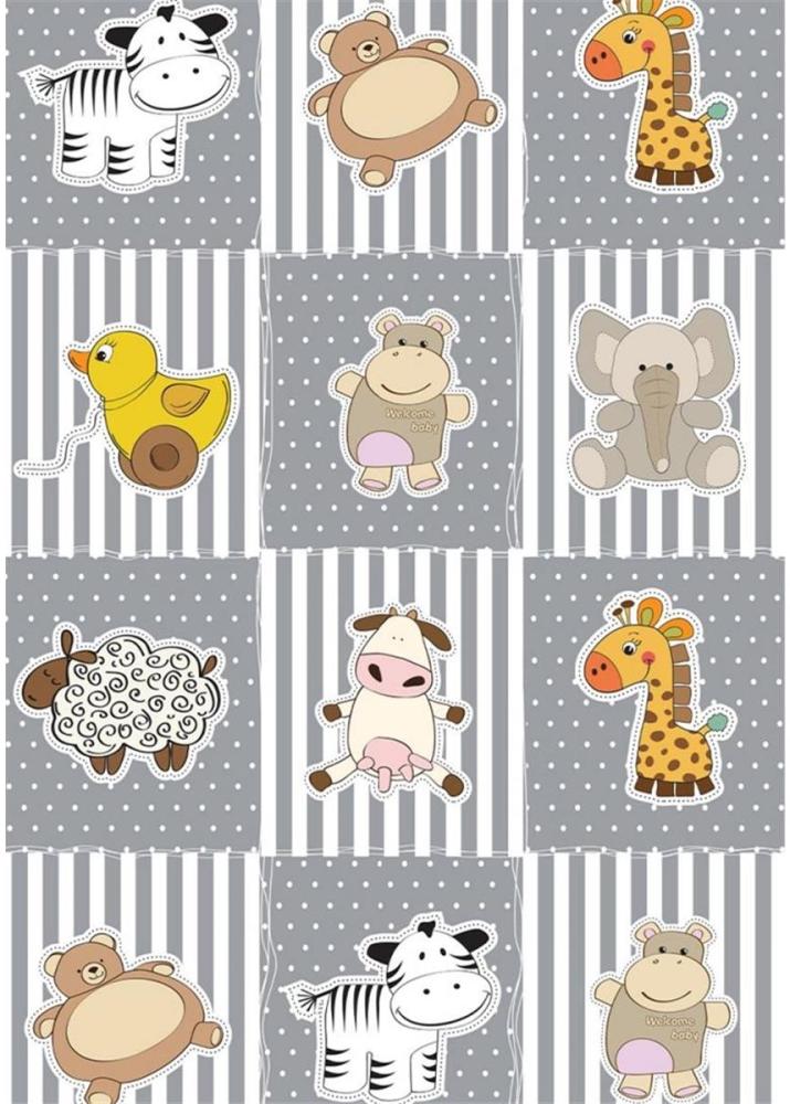 Kinderteppich 30 grad Waschbar 120x180 cm Bild 1