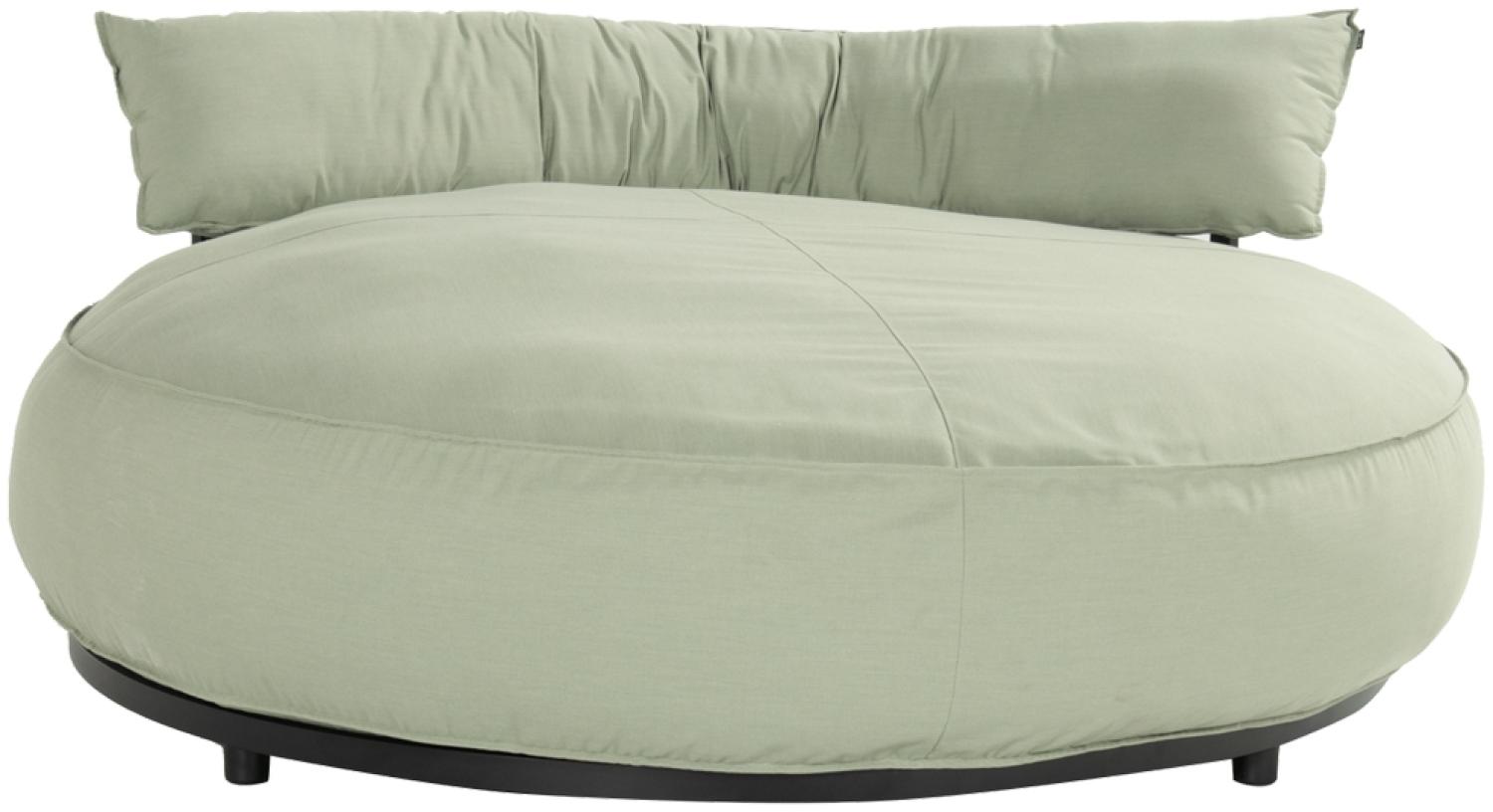 Emma Round Loungeliege grün 100% Polyester Bild 1