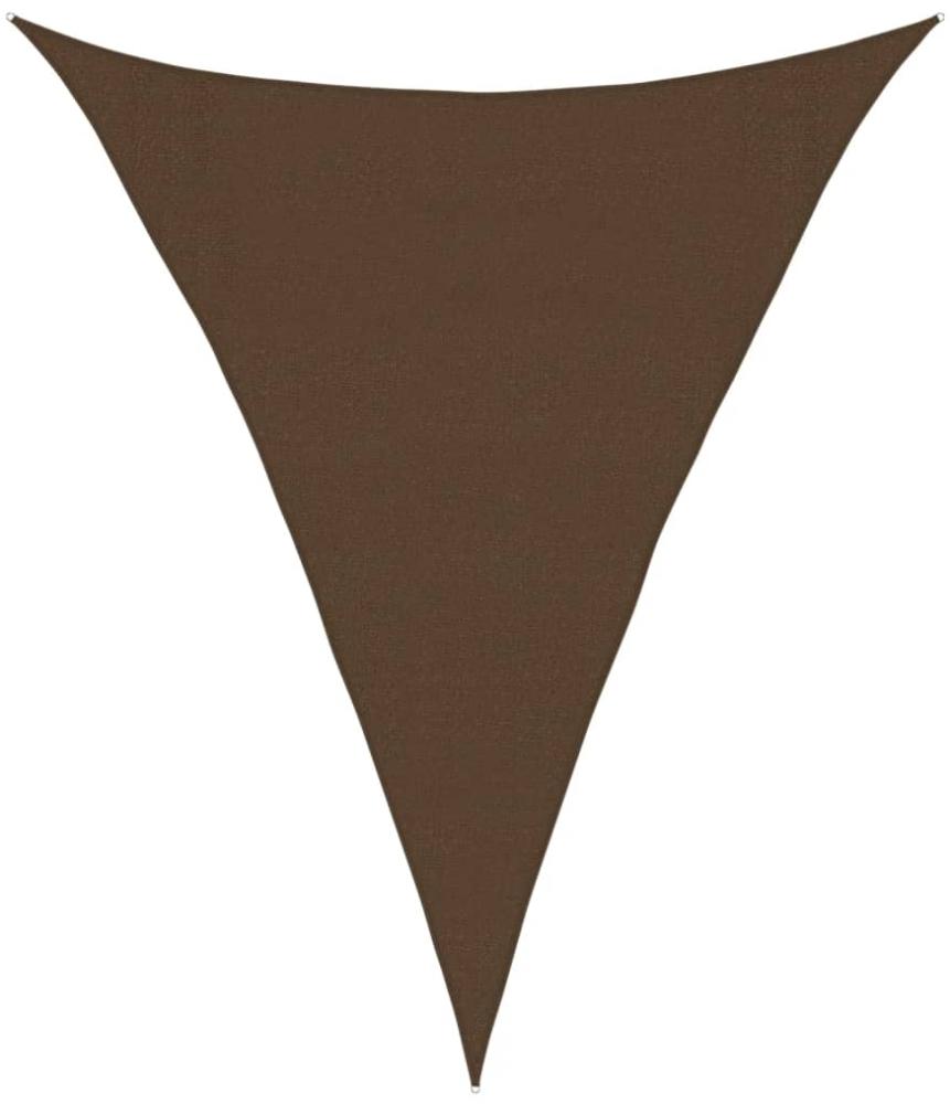 vidaXL Sonnensegel 160 g/m² Braun 3x4x4 m HDPE 311805 Bild 1