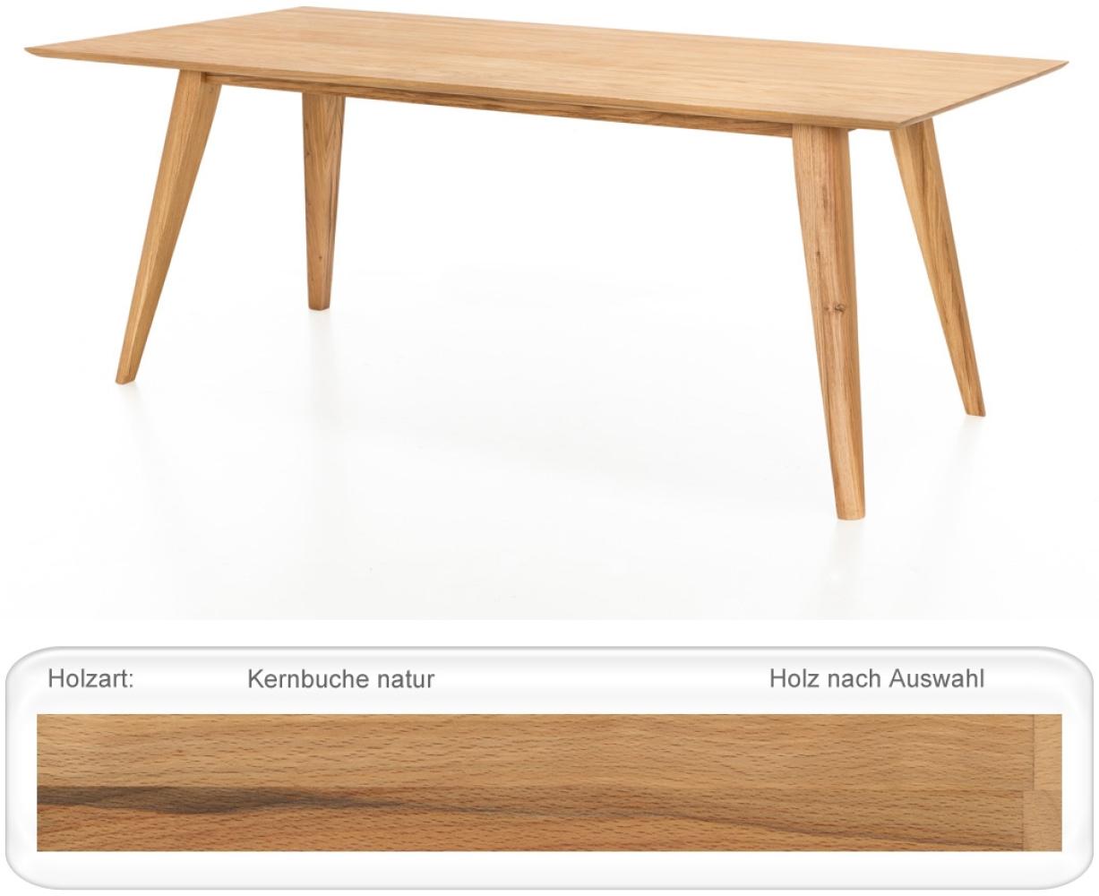 Esstisch Olavi 11 Kernbuche 180x90 cm Massivholz rechteckige Platte Bild 1