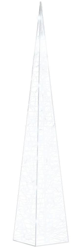 vidaXL LED-Leuchtkegel Acryl Deko Kaltweiß 90 cm 328960 Bild 1