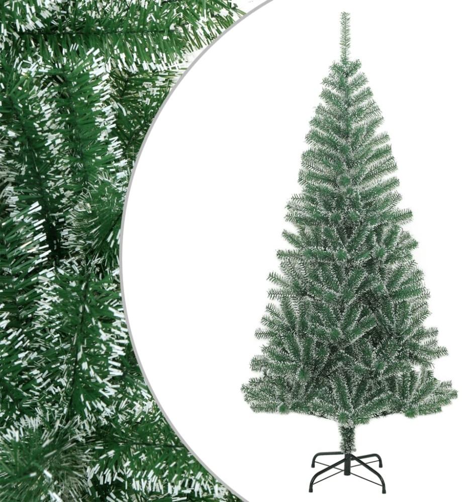 vidaXL Künstlicher Weihnachtsbaum Beschneit Grün 150 cm 357773 Bild 1