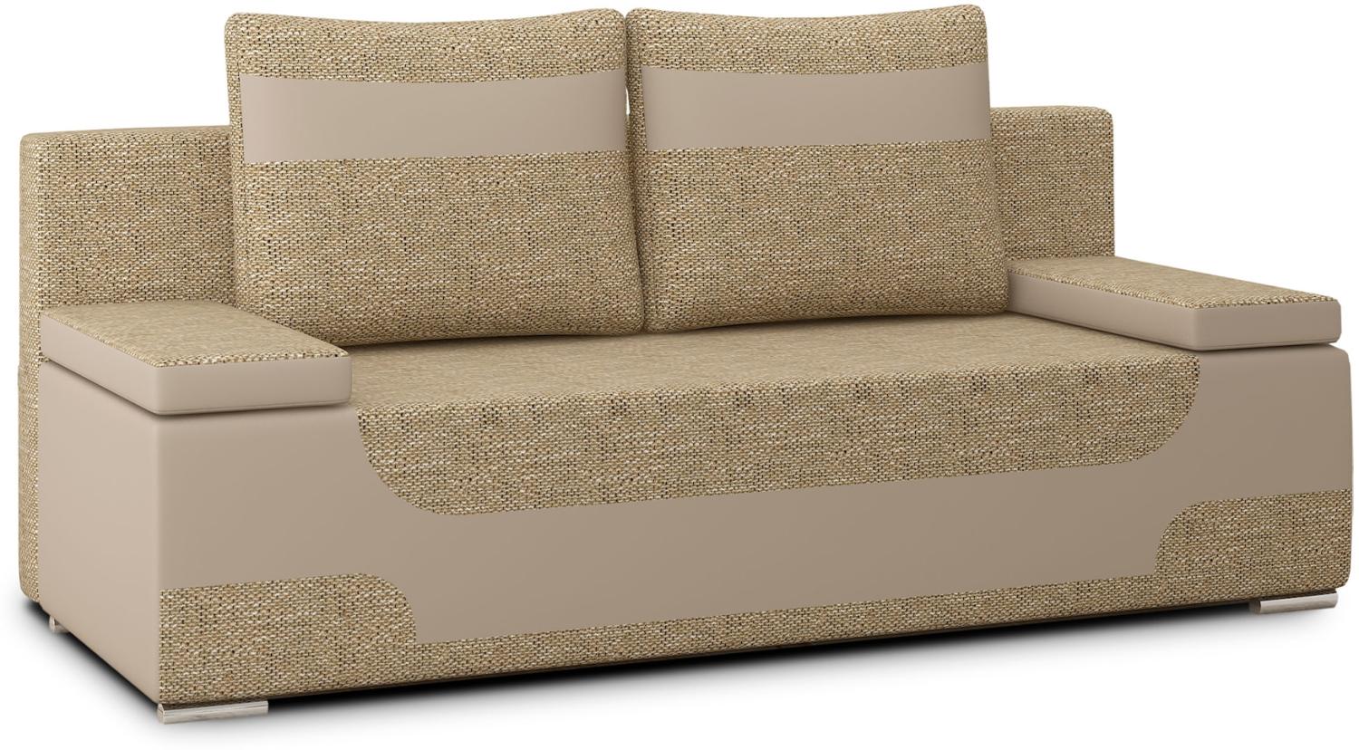 Area, Sofa, Couch, Beige Bild 1