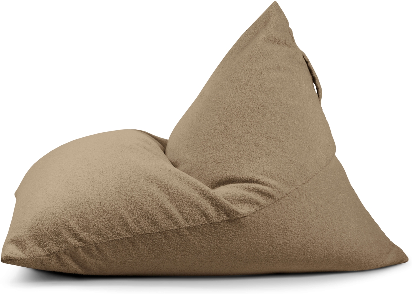Sitzsack ‘Razzmatazz‘, Bezugstoff - Teddy, 100% Polyester, Camel, 95x155x120 cm. Bild 1