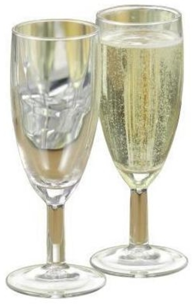 Glasserie ARCOROC - Sektkelche, 15,5 cm Höhe Bild 1